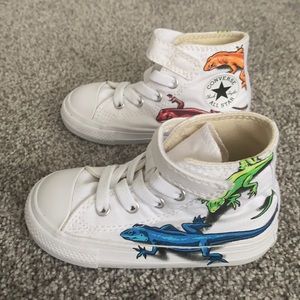 Toddler Lizard Converse Sneakers